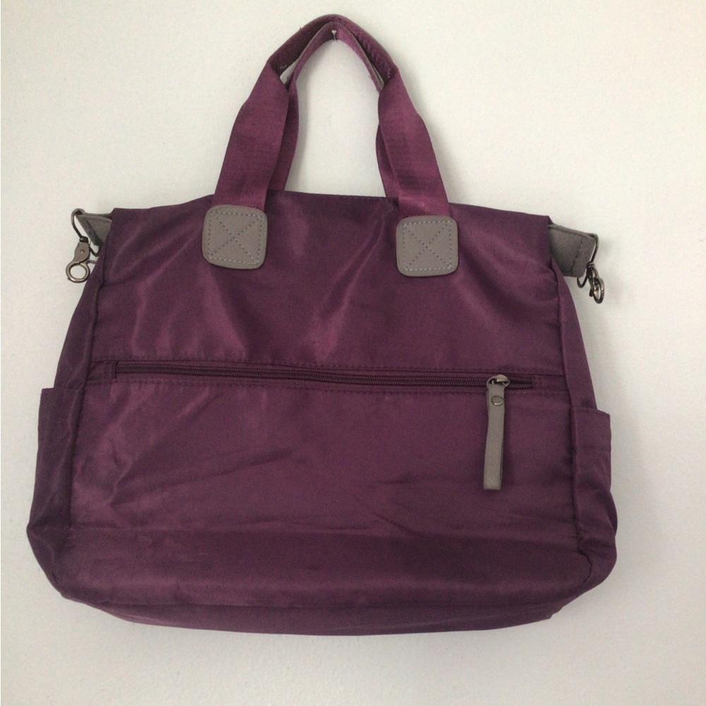Jingpinpiju Purple Tote Bag.
